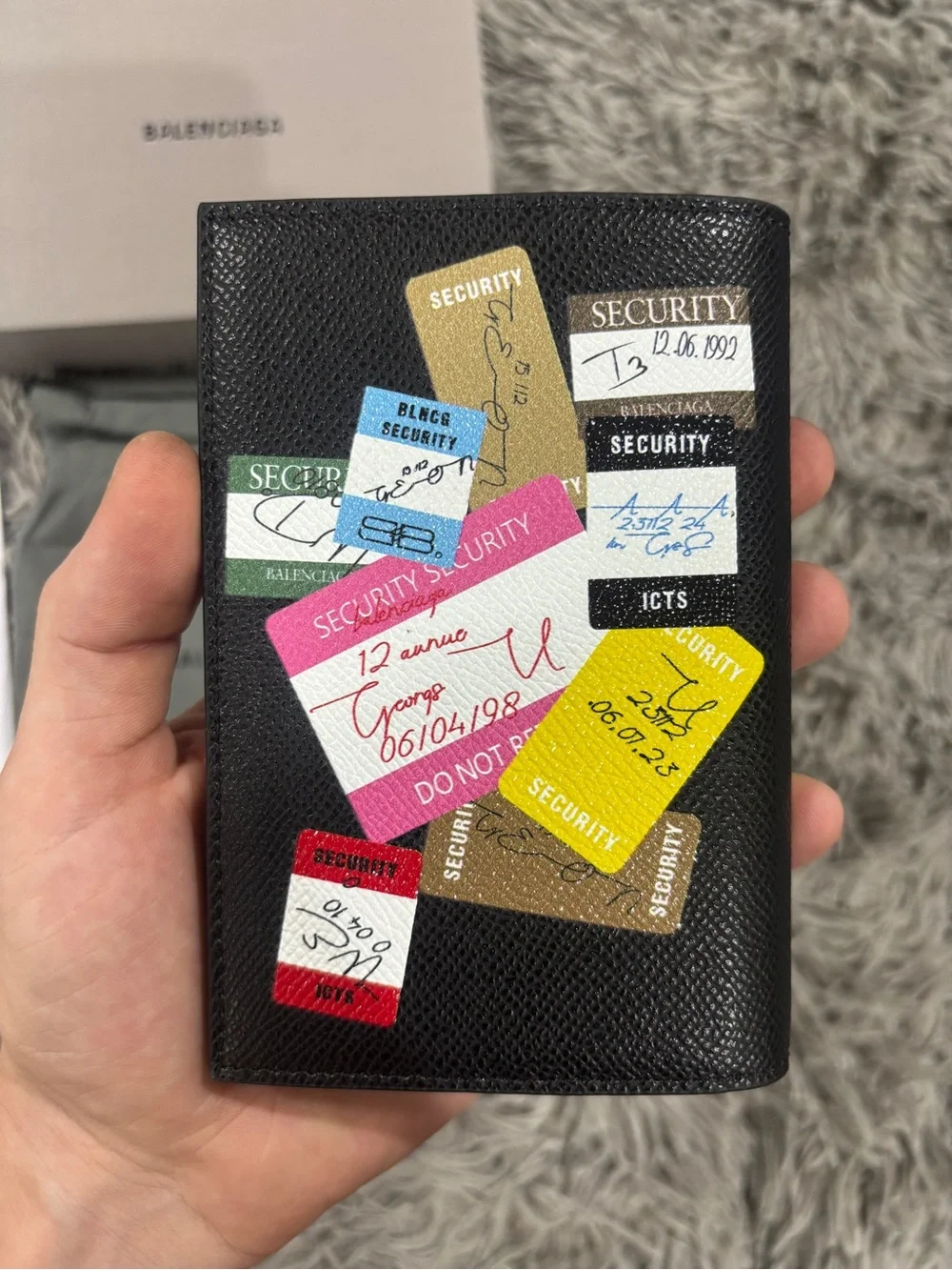 Balenciaga Passport Holder